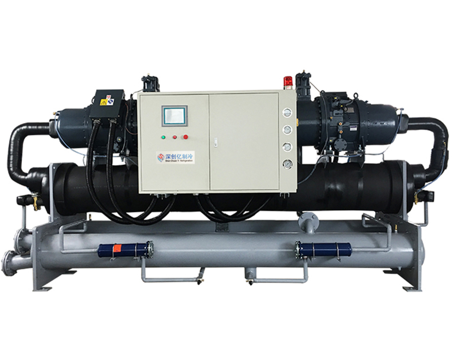水冷螺桿式工業冷凍機組（雙機頭 ）